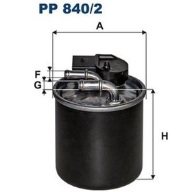 Resim FILTRON PP840/2 Yakit Filtresi Vito (447) 14- Om651.950 (Dizel) 6510902052 PP8402 (WA835313) 