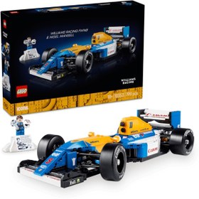 Resim LEGO® Icons Williams Racing FW14B ve Nigel Mansell 10353 - Yetişkinler için Koleksiyonluk Yaratıcı Model Yapım Seti (797 Parça) 