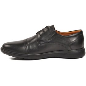 Resim Dr. Flexer Siyah Hakiki Deri Ortopedik Erkek Casual Ayakkabı 341801 M 