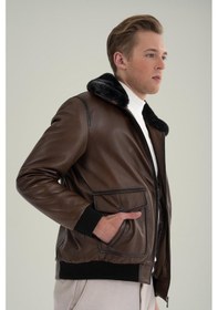 Resim Delrick Kahverengi Deri Mont 111675 001 