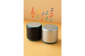 Resim Samsung Galaxy S24 Uyumlu Bluetooth Hoparlör Ekstra Bass, LED Işıklı, Taşınabilir Mini Hoparlör 