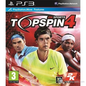Resim Top Spin 4 Move Uyumlu Ps3 