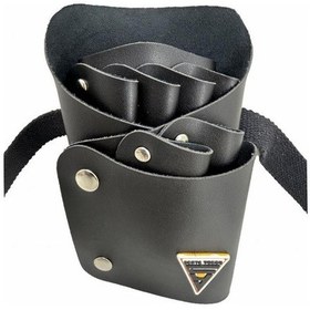 Resim Cayu Berber Makas Tarak Bel Çantası Kompakt Siyah 