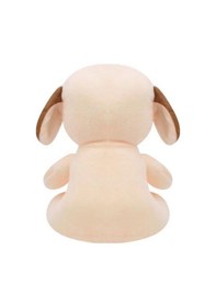 Resim Sevimli Köpek Peluş Uyku Arkadaşı 20 Cm Beyaz 