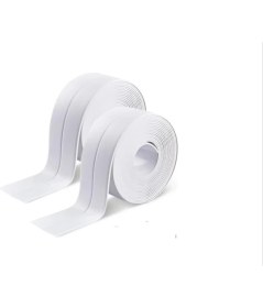 Resim 3.35M Banyo Küvet Mutfak Lavabo Beyaz Su Sızdırmaz Bant Su Geçirmez Kenar Bandı Sızdırmazlık Tamir 