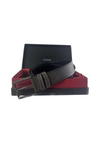 Resim Fossil Gri Hakiki Deri Spor Erkek Kemeri 4cm-110 Gri 