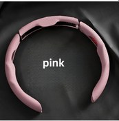 Resim Elmpaly Pembe 3'lü Paket Fit Napa Pu Deri Direksiyon Kılıfı Kaymaz Ter Emici Dayanıklı Pembe Üçlü Paket 