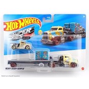 Resim Mattel Hotwheels Taşıyıcı Tırlar Heavy Doody Dumper Bdw51 Jcm45 Çok Renkli 