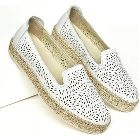 Resim Fox Shoes U555200103 Beyaz Hakiki Deri Kadın Günlük Ayakkabı Beyaz-hakiki Deri Beyaz 