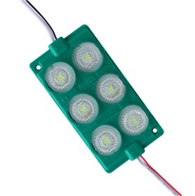 Resim Powermaster Yeşil Modül Led 75*40 3030 24 Volt 3 Watt 