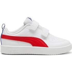 Resim Puma Rickie V Ps Beyaz Erkek Çocuk Sneaker 000000000102267247 Beyaz-kırmızı 