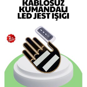 Resim Belle Fusion Mey Ithalat® 203 Led’li Yüksek Görünürlüklü Jest Işığı 