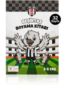 Resim Beşiktaş Boyama Kitabı Küçük Kartal 2-5 Yaş - Lisanslı Orijinal 