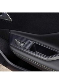 Resim Peugeot 408 İç Trim Karbon Folyo Kaplama Set 2023- 