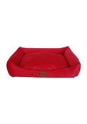 Resim Yumuşak Köpek Yatağı Tay Tüyü X Large Kırmızı 80 100 Cm 