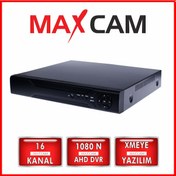 Resim Maxcam 16 Kanal Ahd Dvr Kayıt Cihazı 