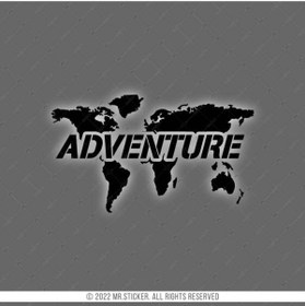 Resim Bay Etiket Rfbk13 Siyah Reflektif Adventure Yazili Dunya Haritasi 