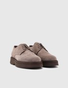 Resim İlvi Aldin Hakiki Süet Deri Erkek Vizon Oxford Ayakkabı 