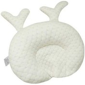 Resim Flybuy Yastık, Pamuklu Nefes Mengtuo Lateks Kalp Geyik Deseni Bebek Ayı Migren Önleyici Şekillendirme 