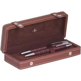 Resim Steelpen 1713 Kahve Dolma Kalem+tükenmez Kalem Standart 