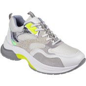 Resim pullman Simli Kadın Spor Ayakkabı Sneaker SMS-30162 BEYAZ SİMLİ 