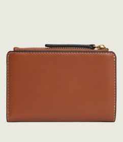 Resim Tommy Hilfiger Th Scrıpt Leather Bıfold Kadın Kahverengi Cüzdan - Aw0aw18490 