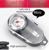 Resim Mufunye Tam Doğruluklu Otomobil Lastik Basınç Ölçer, Çok Fonksiyonlu Ekranlı, Deflat Fonksiyonu İle Çelik Kutulu Dayanıklı Lastik Basınç Ölçme Aleti 