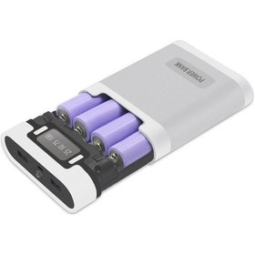 Resim Jms 5v 2/4 Yuvaları 5600 mAh Powerbank Beyaz 