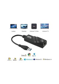 Resim Usb Gigabit Ethernet Çevirici Dönüştürücü 3.0 Adaptör 1000Mbps (525500727) 