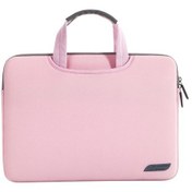 Resim Cbtx Taşınabilir Darbeye Dayanıklı 15.4" Laptop Bilgisayar Çantası Pembe 