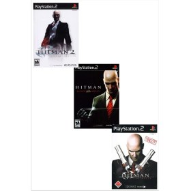 Resim Playstatıon 2 Hitman 1-2-3 Sadece Çipli Cihazlar Için 3 Lü Set Tam Sürüm Demo Değildir 