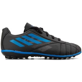 Resim Sportaç Lig Numara 37 Neymar Genç Halı Saha Futbol Ayakkabı Siyah - Mavi - Beyaz 