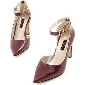 Resim Tamer Tanca Kadın Vegan Bordo Topuklu & Stiletto Ayakkabı 22 319 Bn Ayk Bordo Rgn Bordo 