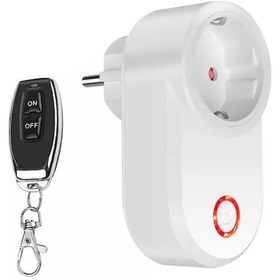 Resim Ximistore9 Akıllı Soket, Kablosuz Kumanda, Anahtarlı, 15a 3000w Yük Kapasitesi, Ev Aletleri Kontrolü, Avrupa Standartı 