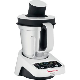 Resim Moulinex HF4041 Volupta Çok Işlevli Mutfak Robotu (1000 Watt, 1,5 L Kullanılabilir Kapasite) Beyaz/koyu Gri 