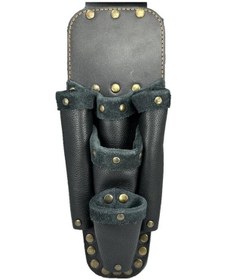 Resim Deri Ca101 Elektrikçi Teknisyen Bel Çantası Siyah 