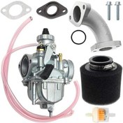 Resim Youtek Mikuni Vm22 26mm Off-road Araçları İçin Karbüratör Seti - Hava Filtresi, Giriş Borusu Ve Yakıt Filtresi Dahil 