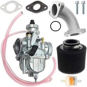 Resim Youtek Mikuni Vm22 26mm Off-road Araçları İçin Karbüratör Seti - Hava Filtresi, Giriş Borusu Ve Yakıt Filtresi Dahil 