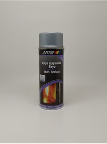 Resim Motip Sprey Gümüş Gri Isıya Dayanıklı Boya 690 Derece 400 Ml 