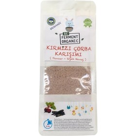 Resim BEFERMENT Organik Kırmızı Sebzeli Ek Gıda Çorbası 180g 