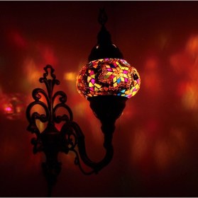 Resim Dekoratif DEKORATİF MOZAİK DUVAR LAMBASI 