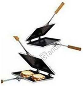 Resim Taşhan Ocak Üstü Teflonlu Tost Makinesi Pratik Tost Makinası 