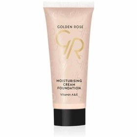 Resim Golden Rose Moisturising Cream Foundation 02 35 ml Nemlendirici Etkili Krem Fondöten 