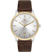 Resim Bigotti Erkek Kol Saati Esbg.b.10672-4 Deri Kordon 39 Mm Kasa Çapı Kahverengi 