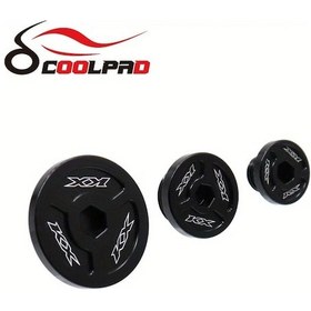 Resim Tongdashop Kawasakı Kx250f Kx450f 2012-2021 Motorcycle Cnc Motor Zamanlama Kapakları Siyah Yağ Filtre Tapası 