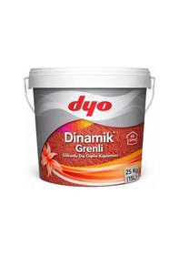 Resim Dyo Dinamik Grenli Silikonlu Dış Cephe Kaplaması 25 Kg Beyaz Diğer 