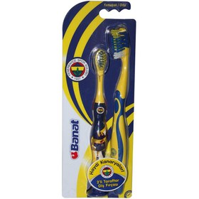Resim Banat Fenerbahçe Yetişkin + Çocuk Diş Fırçası 
