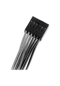 Resim Devredünyası Uzatma Kablosu 10Cm - 2X6 Dişi Dişi Konnektör 