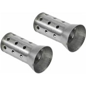 Resim Mufunye Motosiklet Ekipmanı: 51mm Bağlantılı Gürültü Azaltıcı, 2 Adet Susturucu Boru 