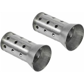 Resim Mufunye Motosiklet Ekipmanı: 51mm Bağlantılı Gürültü Azaltıcı, 2 Adet Susturucu Boru 